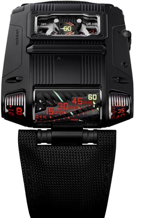 replica urwerk UR-111C Black Cobra watch price